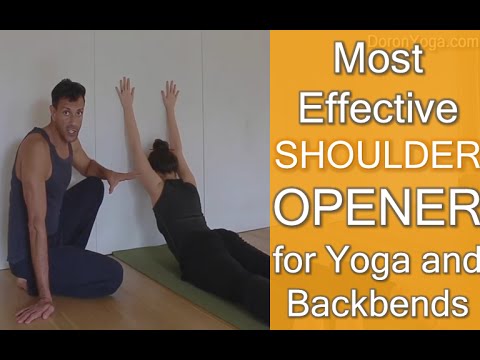 Most Effective Shoulder Opener for Yoga and Backbends