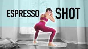 Booty Espresso Shot Vinyasa Yoga Kim Kardashian Workout  | Ali Kamenova
