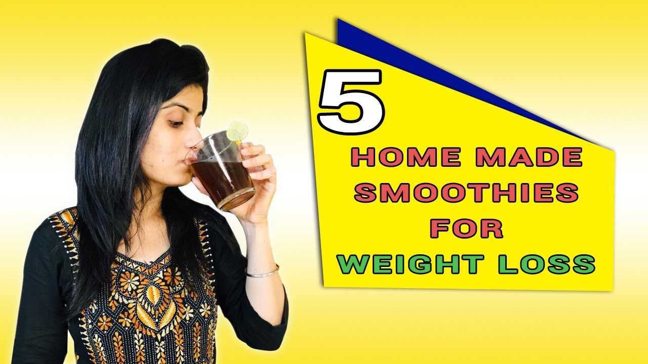 You are currently viewing 5 Homemade Smoothies Recipes for Weight Loss| Healthy Smoothies To Lose Weight