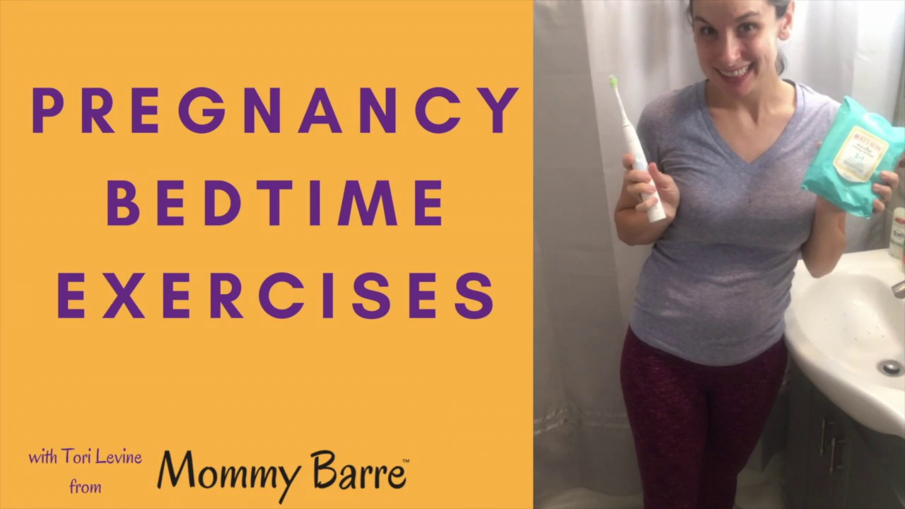 You are currently viewing My pregnancy workout routine while getting ready for bed