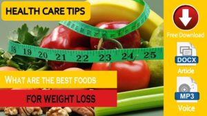 Read more about the article What are the best foods for weight loss