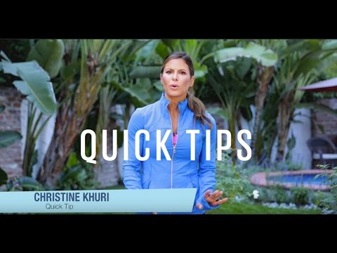 You are currently viewing Christine Khuri – Fitness and Nutrition Quick Tips