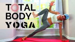 Total Body Yoga Workout | HIIT Vinyasa Flow Core Booty Abs | Ali Kamenova Yoga