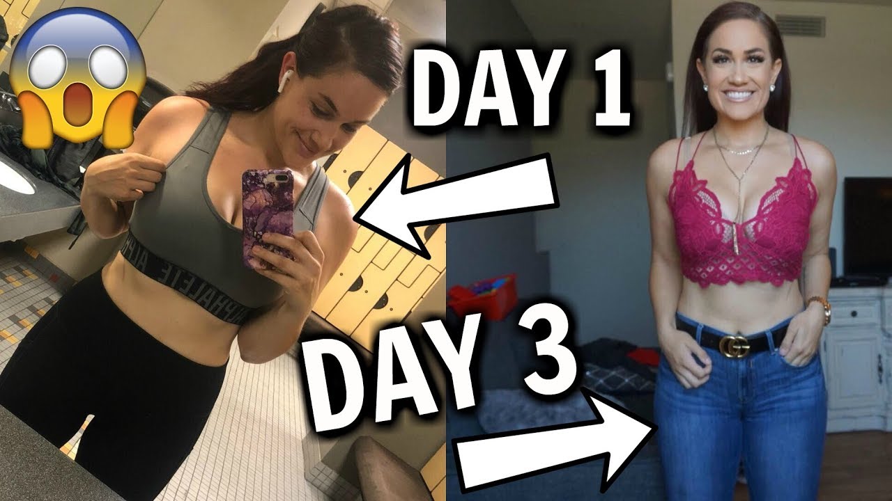 How I lost 10lbs in 3 days | Water Fasting Results & TIPS + Workout Haul