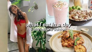 WHAT I EAT IN A DAY: 5,000 CALORIE EDITON | Sian Lilly